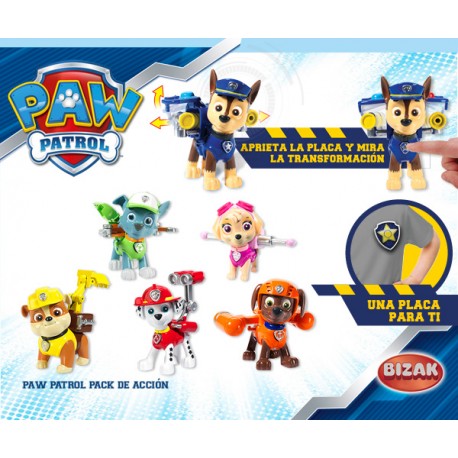 PATRULLA CANINA PACK DE ACCION