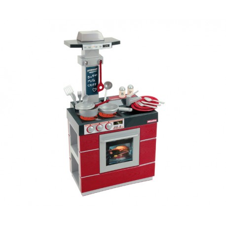 COCINA MIELE COMPACTA ROJO