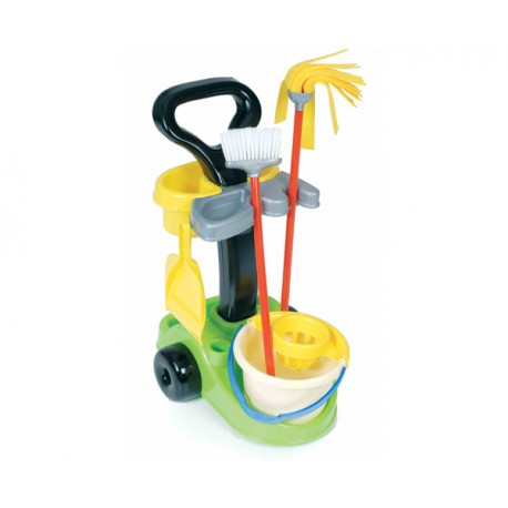 CARRO LIMPIEZA CLEANING CENTER (5 ACCESORIOS)