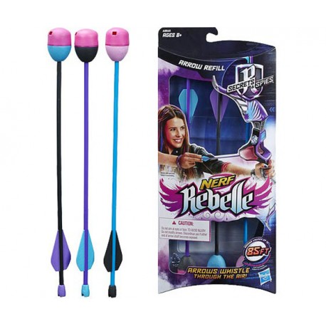 NERF REBELLE REFILL FLECHAS