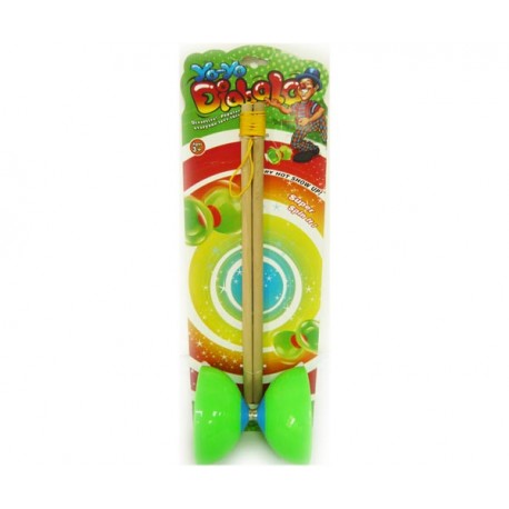 JUEGO DE DIABOLO PALO DE MADERA (35CM.) 