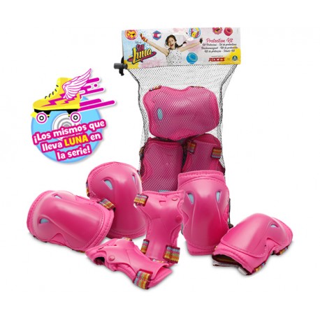 SOY LUNA SET PROTECCION RODILLERAS/CODERAS