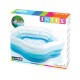 PISCINA HINCHABLE TRANSPARENTE 185X180X53CM 460L