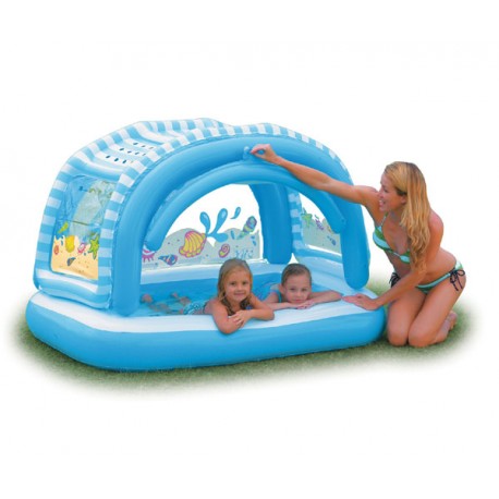 PISCINA INFANTIL CON ARCO 163 x 112