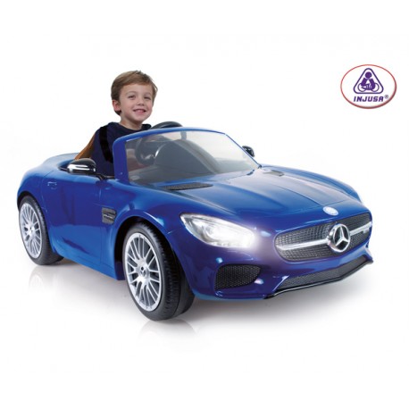 COCHE MERCEDES BENZ AMG GT 6V RC SPECIAL ED BLUE