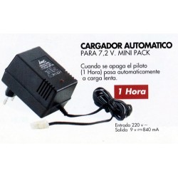 CARGADOR AUT.M 7.2 V. 700- 1H.