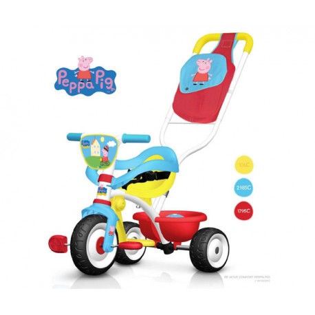TRICICLO BE MOVE CONFORT PEPPA PIG
