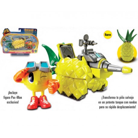 PACMAN TANQUE PIÑA + FIGURA