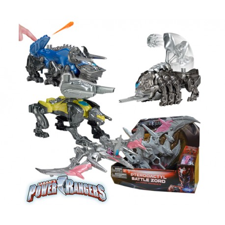 POWER RANGERS MOVIE ZORDS CON FIGURA