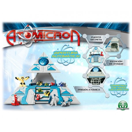 ATOMICRON S2 PLAYSET PIRAMIDE + 2 MICRONS