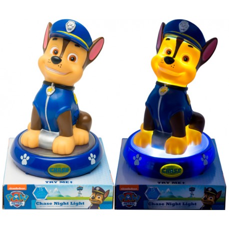 ILUMINA TU PERSONAJE CHASE PAW PATROL