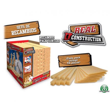 REAL CONSTRUCTION SET RECAMBIOS (14 PIEZAS)