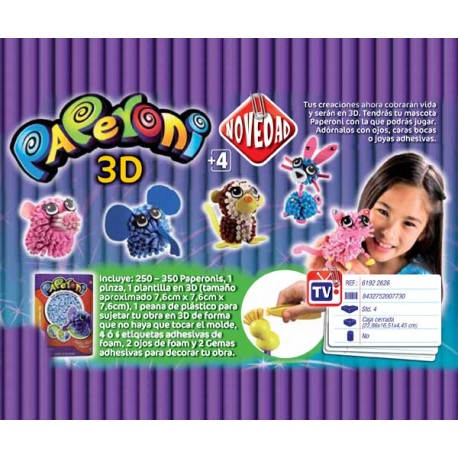 PAPERONI SET 3D