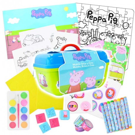 MALETIN JUEGA Y CREA PEPPA PIG 