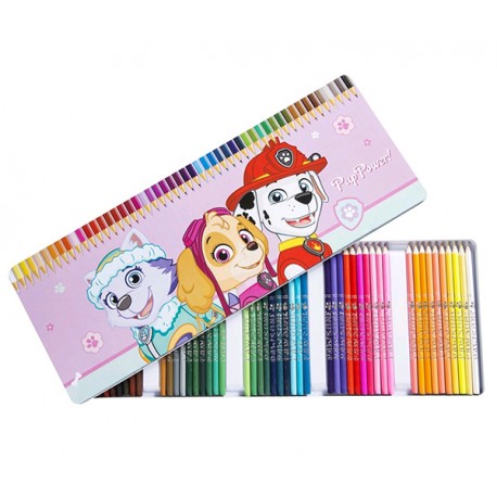 PAW PATROL GIRL 50 PZAS.COLOURING PENCIL