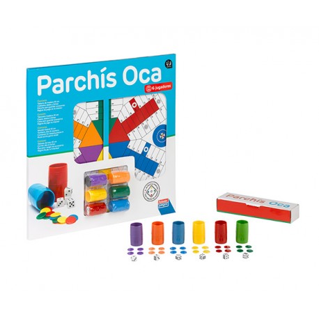 PARCHIS 6 JUGAD.+OCA 40 CM + ACC 