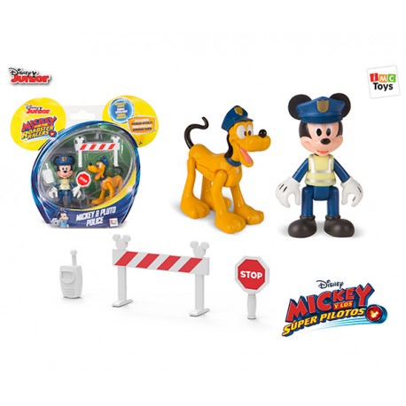 MICKEY+ PLUTO POLICIAS