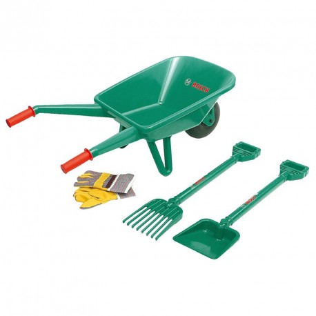 BOSCH SET DE JARDINERIA CON CARRITO DE JARDINERO