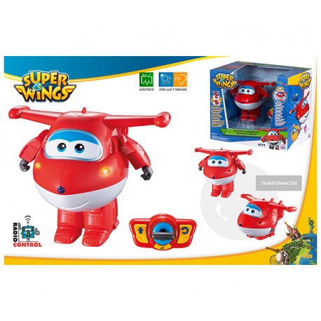 SUPER WINGS JETT TRANSFORMABLE RC JETT/DIZZY