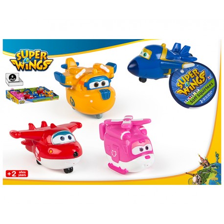 SUPER WINGS FIGURA PVC BAÑO 4/S DISP 8