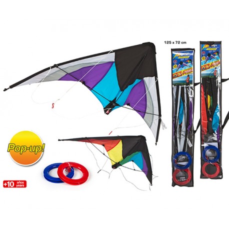 COMETA STUNT KITE POP-UP MAGIC 125X72 CM 2/S