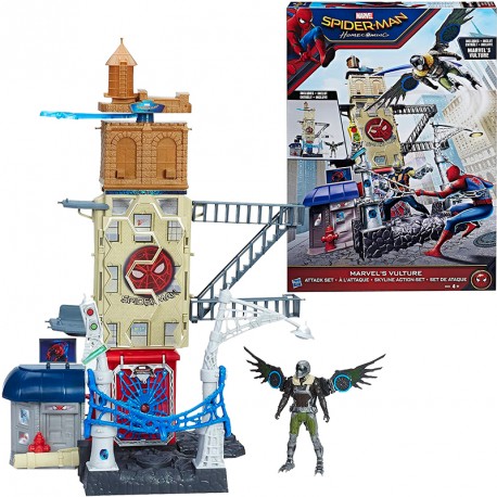 Spiderman city sales playset
