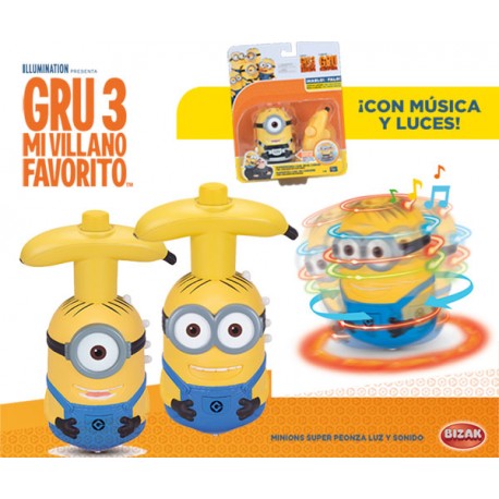 MINIONS SUPER PEONZA LUZ Y SONIDO