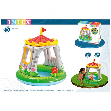 PISCINA BEBE CASTILLO D122X122 CM