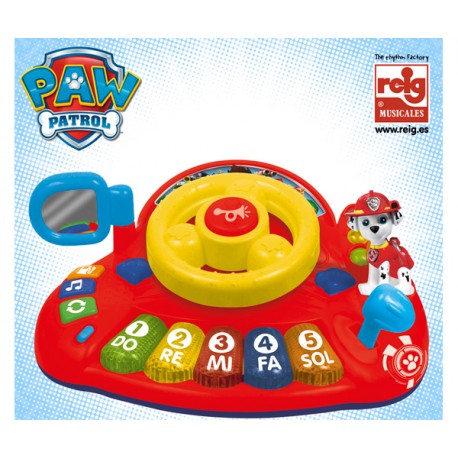 PIANO-VOLANTE CON FIGURA PAW PATROL ACTIVITY