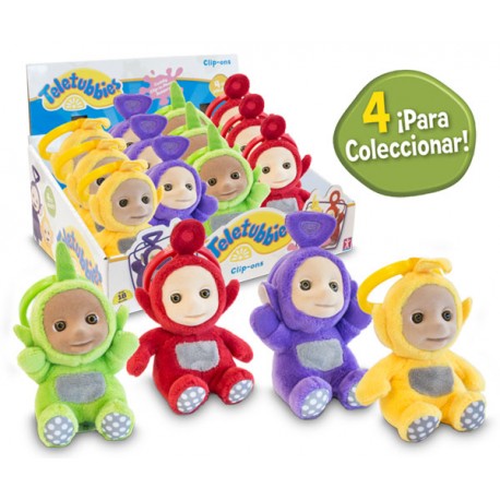 TELETUBBIES CLIP ON PELUCHES DISPLAY