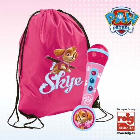 PAW PATROL MICROFONO CON MOCHILA - Din y Don