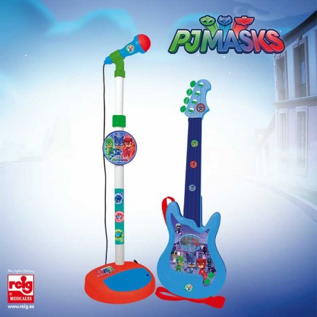 PJ MASKS MICRO Y GUITARRA