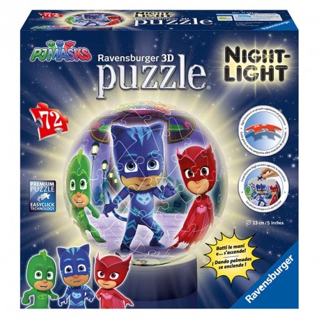 PUZZLEBALL LAMPARA 72P PJ MASK