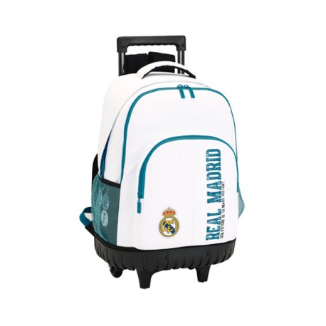 REAL MADRID MOCHILA GDE RUEDAS COMPACT 