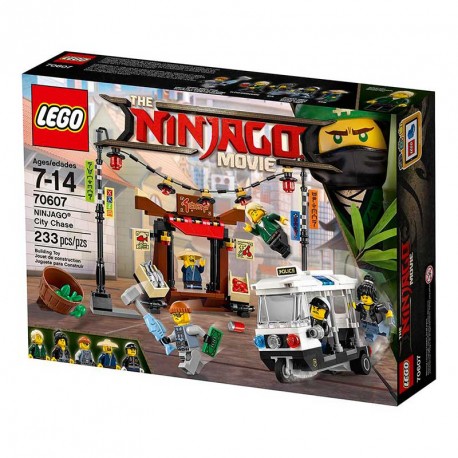 NINJAGO PERSECUCION EN CIUDAD DE NINJAGO 