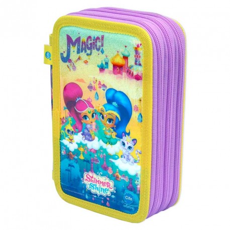 ESTUCHE 3 PISOS GLITTER SHIMMER & SHINE