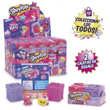 SHOPKINS S7 CC DISPLAY 30 CAJITAS 2 SHOPKINS 