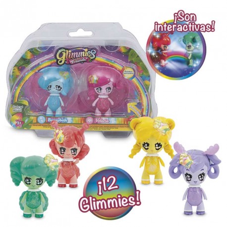 GLIMMIES FRIENDS S2 BLISTER 2 GLIMMIES 6CM