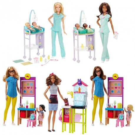 BARBIE PLAYSET PROFESIONES SURTIDO