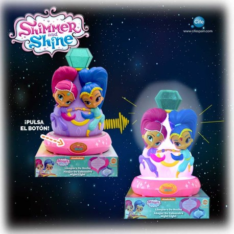 ILUMINA TU PERSONAJE SHIMMER & SHINE