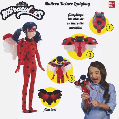 LADYBUG MUÑECA DELUXE