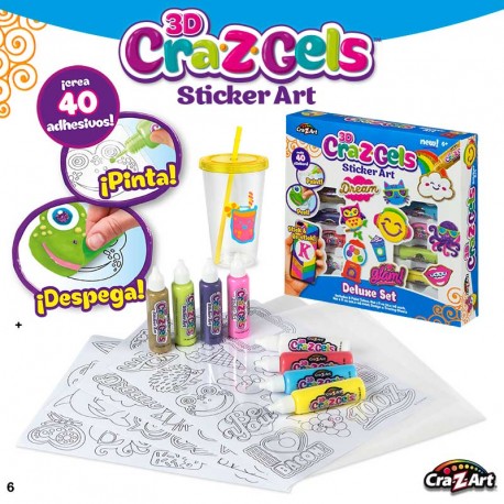 3D CRA-Z-GELS DECORA TU MUNDO PACK DELUXE