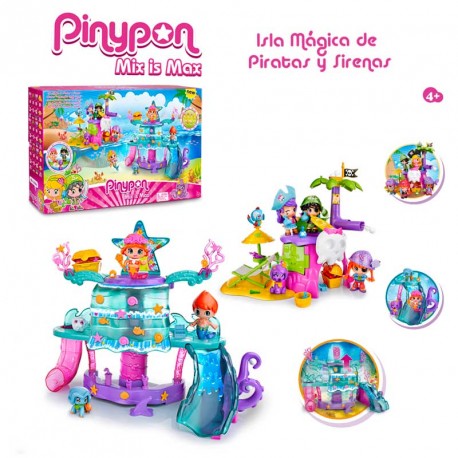 PINYPON ISLA MAGICA DE PIRATAS Y SIRENAS