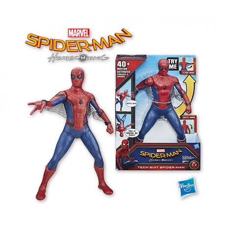 SPIDERMAN FIGURA INTERACTIVA