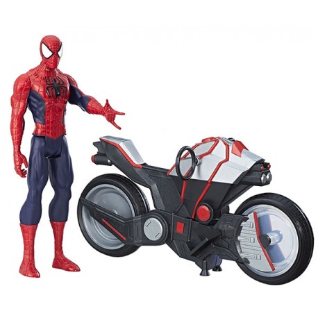 SPIDERMAN FIGURA CON VEHICULO