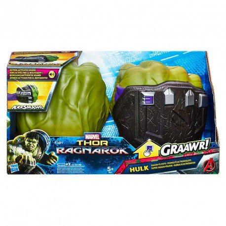 THOR RAGNAROK HULK PUÑOS ELECTRONICOS