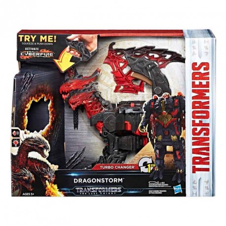 TRANSFORMERS 5-DRAGONSTORM TURBO CHANGE