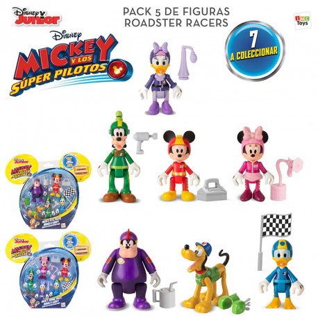 PACK 5 MICKEY ROADSTER RACERS