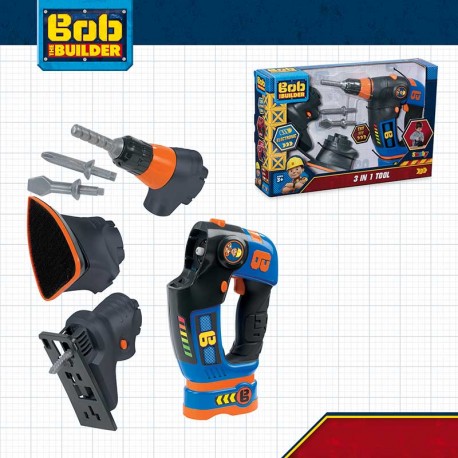 BOB EL CONSTRUCTOR SET 3 EN 1