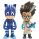 PJ MASKS FIGURAS CON LUZ Y VILLANO